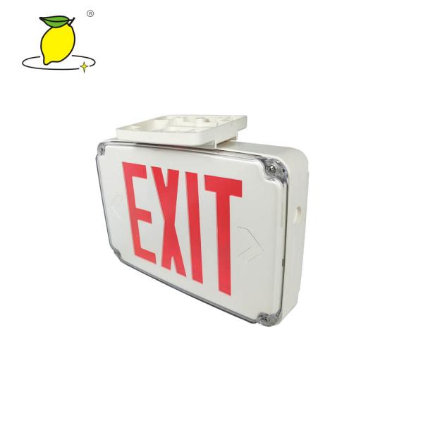 Buy cheap IP65 Rechargeable Emergency Sign Exit LED Light AC120 - 270V 5W Energy Saving from wholesalers