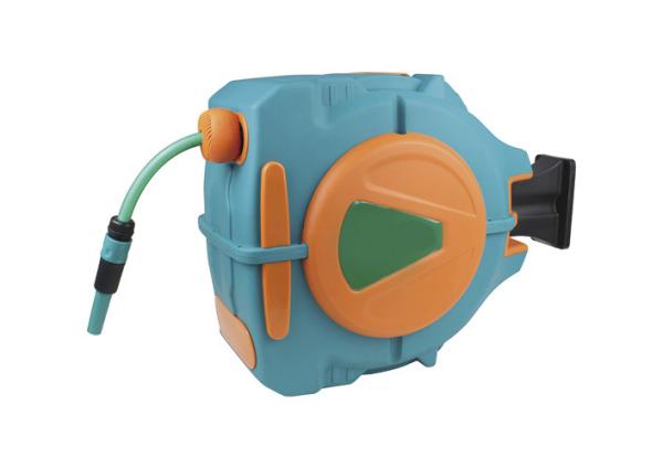 Buy cheap Portable hanging style automatic retractable water hose reel 20M from wholesalers