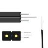 Buy cheap FTTH GJYXFH butterfly-shaped optical fiber cable Simplex Bow Type G657A1 Drop Wire Fiber Optic 2 Core from wholesalers