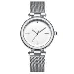 Encrusted Genuine Diamond Quartz Watch Wearproof Corrosionproof