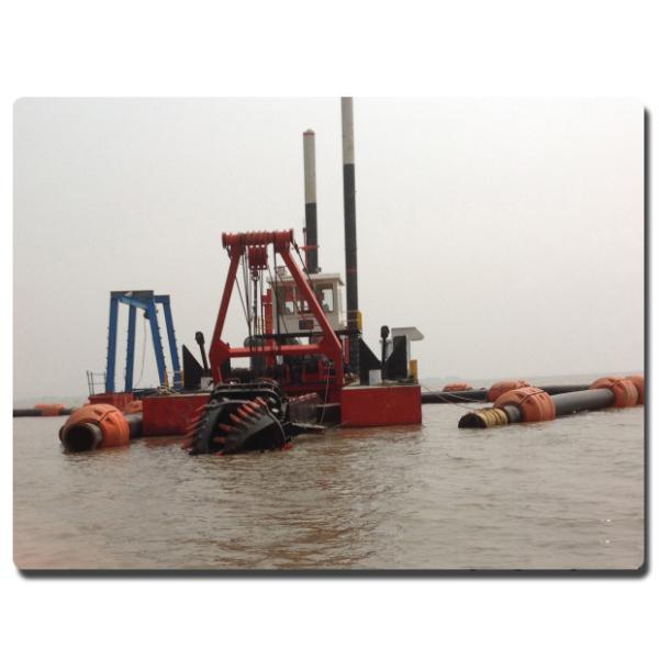 Heavy Duty Sludge dredger ship With Centrifugal Slurry Pump 500 Cubic Meters Per Hour