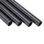 High Strength Full Carbon Fiber Tube 3K Plain Matte 0.5mm