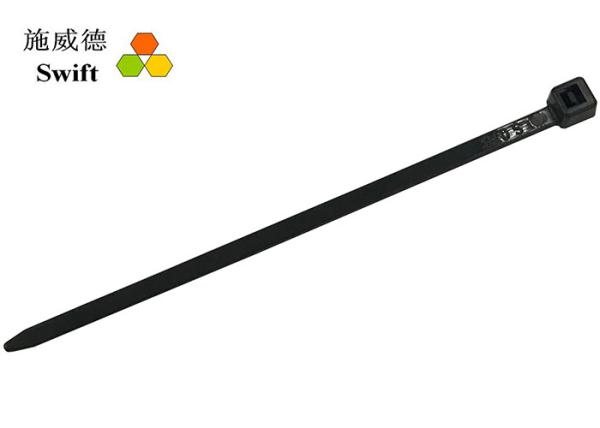 Buy cheap Black Tensile Strength 8kg UL94V2 80mm Bulk Cable Ties from wholesalers