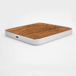 Buy cheap Micro USB Port Wooden Qi Wireless Charger , Portable iPhone Charging Station from wholesalers