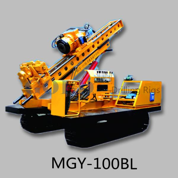 Buy cheap MGY-100BL slope stabilization Hydraulic anchor drilling rig from wholesalers