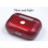 Buy cheap Airpods Pro 3 Red Waterproof 3K Carbon Fiber Airpods Case from wholesalers