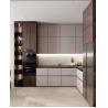 Buy cheap Modern Style Plywood Kitchen Cabinets Italy Design Built In Pantry And Drawer Basket from wholesalers