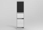 Free Standing 27 Inch Touch Screen Monitor 250CD/M2 Network Advertising Player