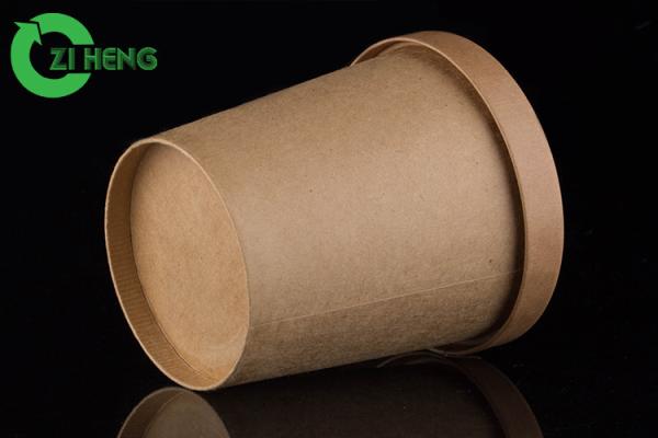 Buy cheap Moisture Resistant Kraft Paper Soup Cup 480ml Food Grade Eco-Friendly from wholesalers