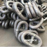 Buy cheap Marine Offshore Alloy Steel Offshore Mooring Chain Natural Color / Painted product