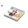 Buy cheap Romantic Couple Style Cute Leather Pocket Makeup Mirror For Travel 60g from wholesalers