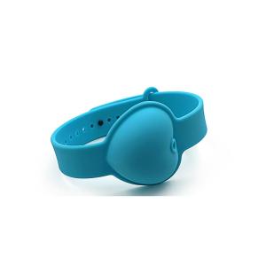 Buy cheap OEM Logo 10ML Silicone Hand Sanitizer Wristband from wholesalers