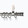 Buy cheap Aluminum drapery Brackets Curtain Hook Extenders Handle Rod Set from wholesalers