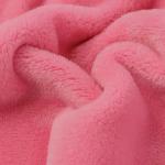 Medium Weight Customize Color Bathrobe Coral Flannel Fleece for Sleepwear Plain