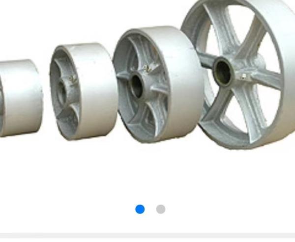 Buy cheap Casting Caster Parts Semi Steel Cast Iron Caster Wheel 4 5 6 8 Inch from wholesalers