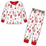 Christmas baby infant romper bodysuit cotton printing cute baby clothes
