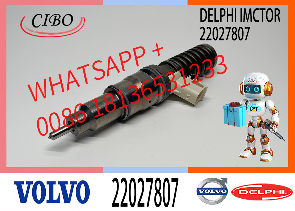 Diesel Fuel Injector Assembly 33800-84700 22027808 22027807 BEBE4B03001 Common Rail Injector Use For VOL-VO Mack Fit Hyundai E3.5