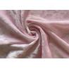 Buy cheap KS Shiny Crushed Spun Polyester Velvet Fabric Warp Knitted from wholesalers