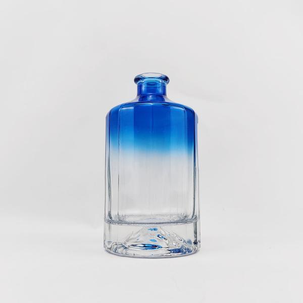 Buy cheap 500ml Glass Whiskey Bottles for Vodka Gin Whiskey Sealing Type Cork Sample Provided from wholesalers