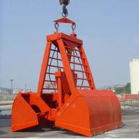 Buy cheap Single Rope Double Lobe Wireless Clamshell Grab Bucket For Ship 0.5m3~30m3 product