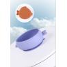 Buy cheap Anti Slip And Drop Resistant Silicone Baby Bowl With Super Strong Suction At The Bottom Baby Self Feeding Silicone Bowl from wholesalers