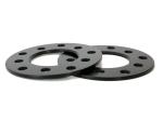 1/4" Black 5x5 & 5x5.5 Flat Wheel Spacers for Dodge Ford Chevy Chrysler