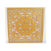 Buy cheap Mortar resistant Aluminum Wall Panels / Art Flowers Carved Decoration Panel product