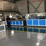 PE wood plastic decking profile Extrusion Machine for outdoor floor