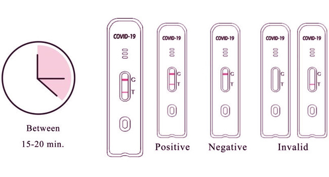 Nasal Swab Antigen Self Test Kit SARS-CoV-2 Test Kit 10 Tests/Kit CE