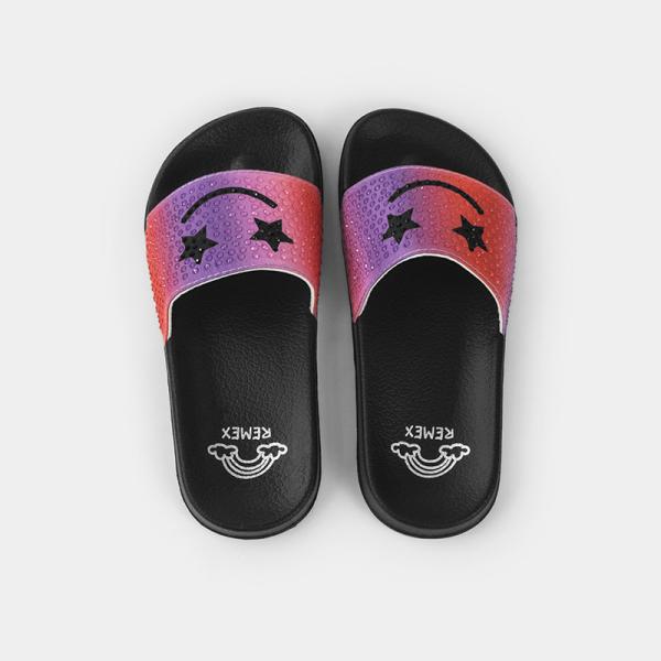Buy cheap OEM EVA Anti Slip Bathroom Slippers With Smile Face Printed from wholesalers