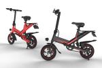 Aluminum Alloy Frame Full Size Folding Bicycle 14 Inch 25 KM/H Speed Stability
