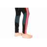 Buy cheap Stretchable Color Blocking Ladies Yoga Outfits 76% Nylon 24% Spandex from wholesalers
