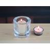 Buy cheap Thick Wall Glass Cylinder Candle Holders For Table Decoration from wholesalers
