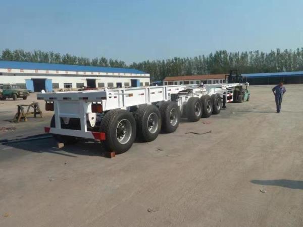 Buy cheap Manufactured 2 3 Axles 20 Container Chassis Skeleton Semi Trailer from wholesalers