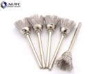 Stainless Steel Crimped Wire Wheel Brush Abrasive Wire Bowl Brush 35mm Rod
