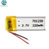 Buy cheap Li Polymer Battery Pack 701230 3.7v 220mah Oem Rechargeable Hot Sell KC CB IEC62133 Approved from wholesalers