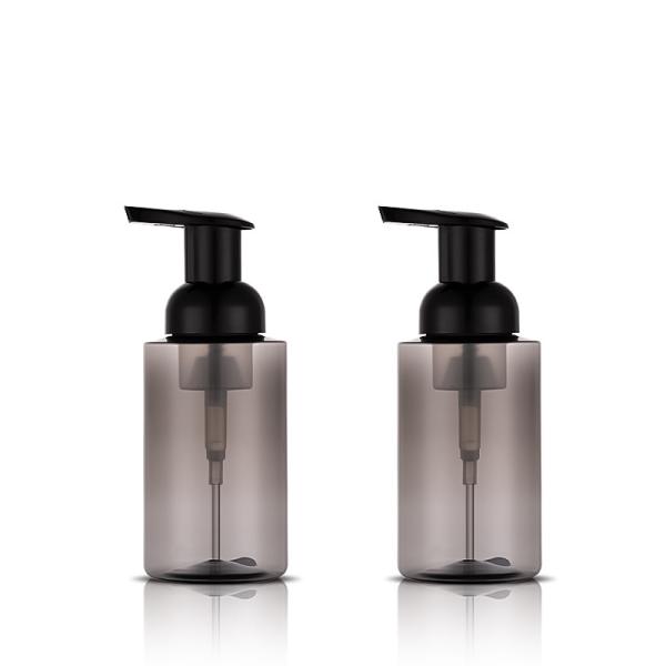 Quality 250ml Transparent Plastic Foam Soap Dispensers For Bathroom Countertops for sale