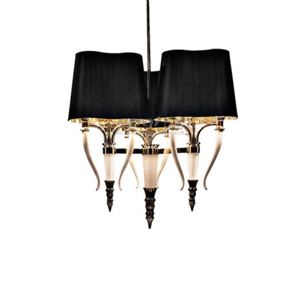 Buy cheap Pillar candle chandelier with Horns metal arm decoration (WH-MI-49) from wholesalers