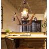 Buy cheap Industrial Retro Rustic Pendant Light Cafe Design Kerosene E27 Lamp Holder wood pendent light(WH-VP-128) from wholesalers