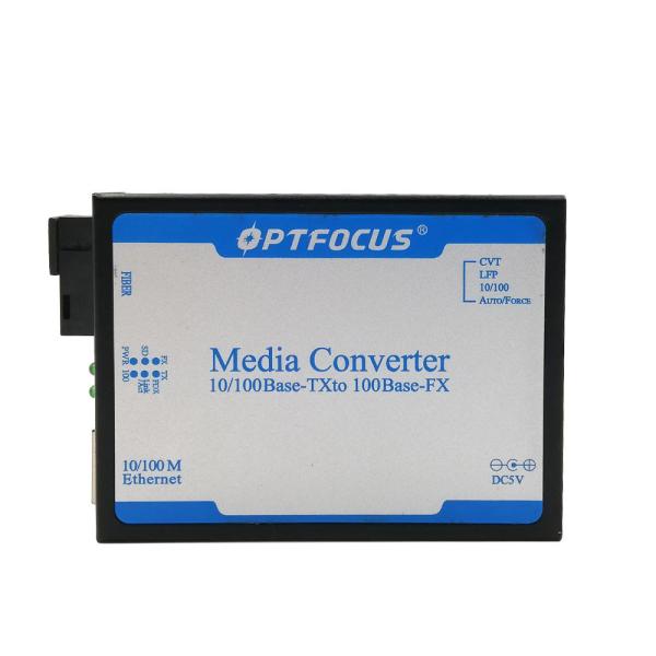Buy cheap 10/100Mbps 40km 1310/1550nm Single Mode Media Converter from wholesalers