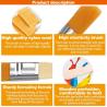 Buy cheap 30 Piece Nylon Bristles Flat Paint Brush Set 13.5 Cm Long With Wood Handle from wholesalers