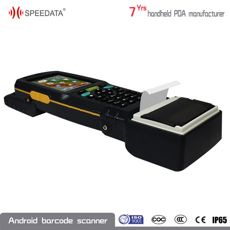 3.5 Inch Display PDA Thermal Printer Portable T1 AM3715 1GHz