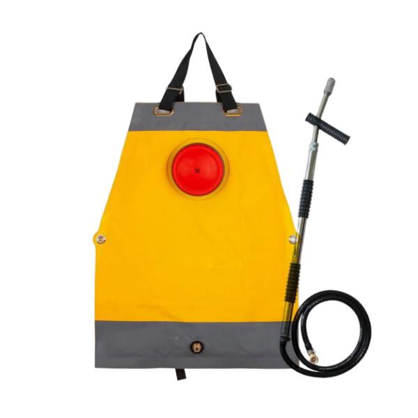 Buy cheap Flexible Backpack Fire Extinguisher Chromium Plated Copper PVC Net Clamping Cloth from wholesalers