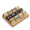 Buy cheap Soft Velvet Cover Wooden Jewelry Storage Display Tray Stand for Ear Studs Drops from wholesalers