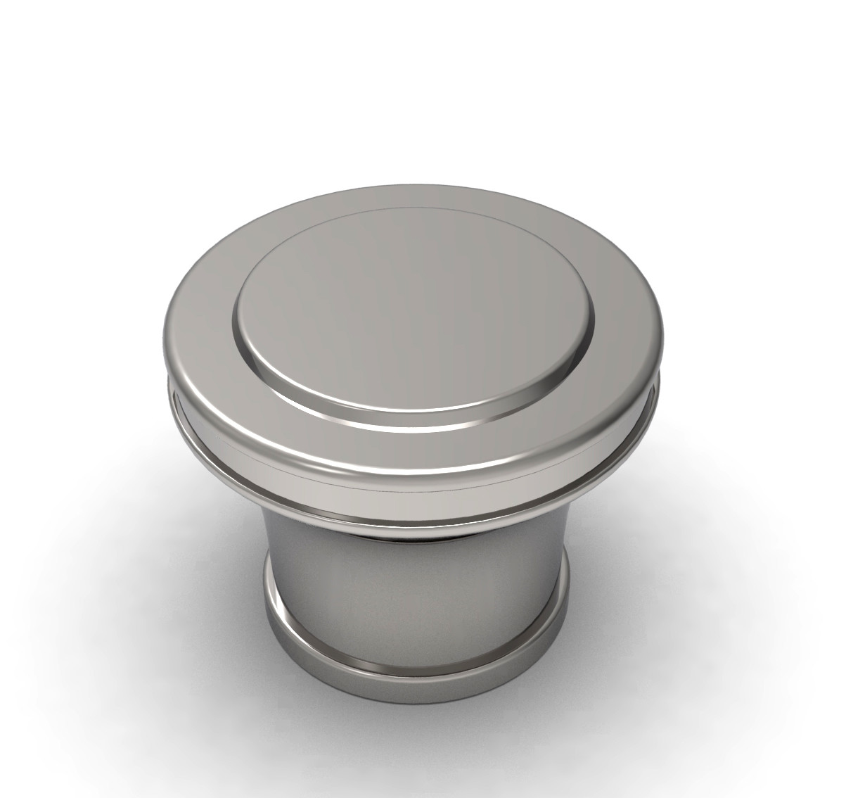 Shape Customized 15mm Bottle Neck Electroplate Zamac Perfume Cap