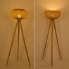 Buy cheap Weaving rattan wicker bamboo floor lamp for living room minimalist light（WH-WFL-16) from wholesalers
