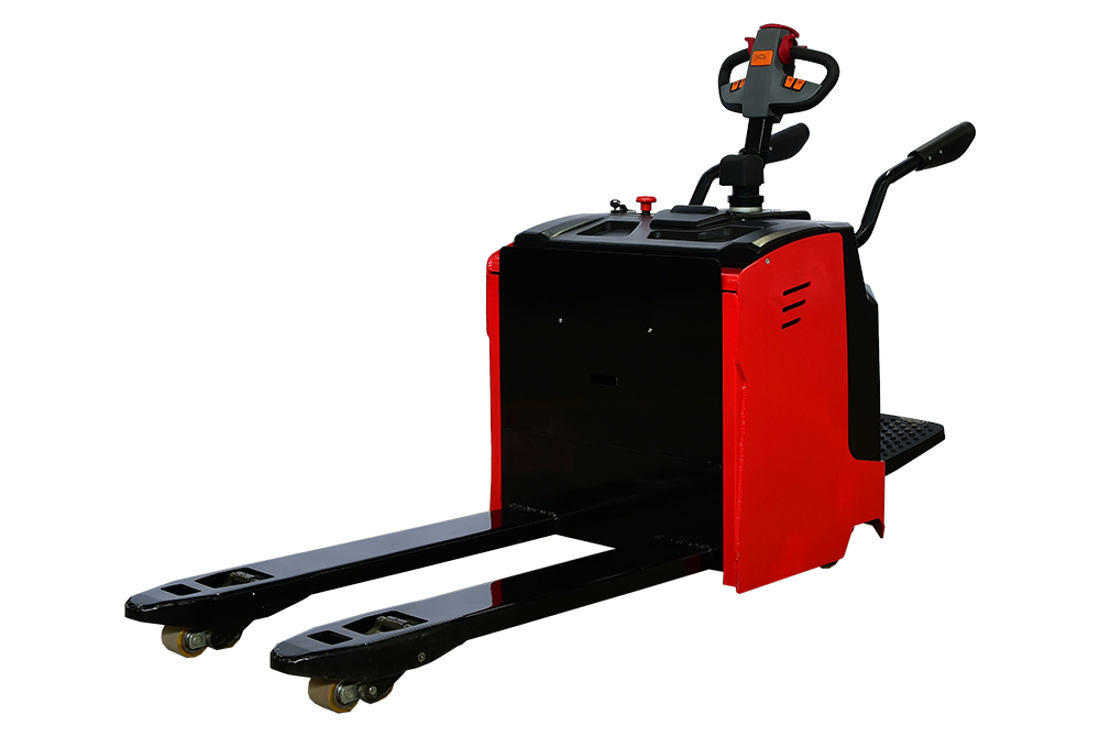 11mm Fork Length Lion Battery Handling Truck 3Ton 4Ton Pallet Electric Truck with Charger