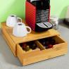 Buy cheap Bamboo Coffee Capsule Tea Holder Stand Box from wholesalers