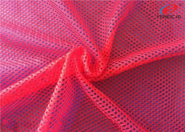 Buy cheap Customized Knit Big Hole Sports Mesh Polyester Fabric For Women Clothing from wholesalers
