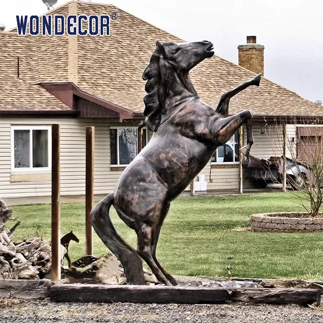Large Size Bronze Horse Statue Life Size For Garden Decoration
